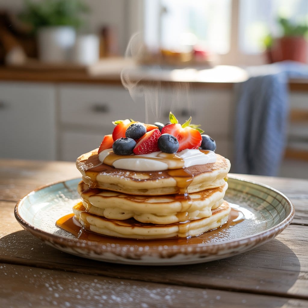 Greek Yogurt Pancakes